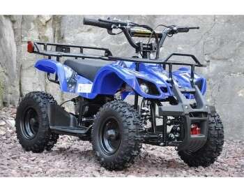 Квадроцикл электрический детский Crosser 1000W - Синий-4