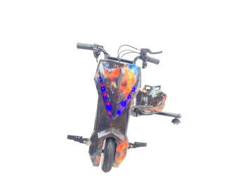 Дрифт-карт ElectrO Crazy Bug Premium 350W Огненная Галактика -0