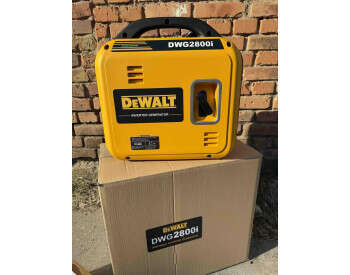 Инверторный Генератор бензиновый DeWalt DWG2800i 2.8 кВт медная обмотка ручной стартер -3