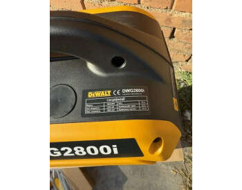 Инверторный Генератор бензиновый DeWalt DWG2800i 2.8 кВт медная обмотка ручной стартер -2
