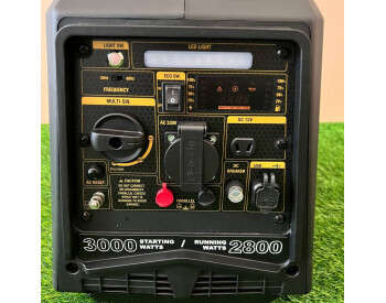 Інверторний Генератор бензиновий DeWalt DWG3000i 3.0 кВт мідна обмотка ручний стартер -7