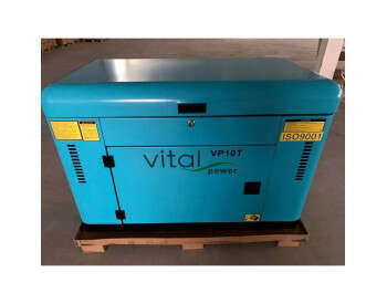 Дизельний генератор VitalPower у кожусі 10 кВт  +Електростартер +AVR-4