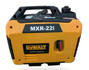 Інверторний бензиновий генератор DeWALT MXR-22i ручний запуск (2,3/2,0 кВт), з мідною обмоткою-0