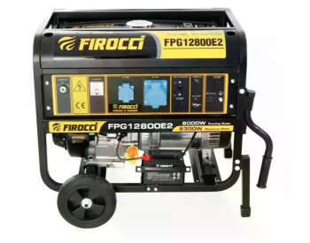 Генератор бензиновий Firocci FPG12800E2 8.3 кВт 1-фазний + AVR + Електростартер-0