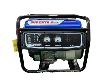 Генератор Бензиновий SUPERTG TG3700C (2.7 КВТ) ручний стартер-0
