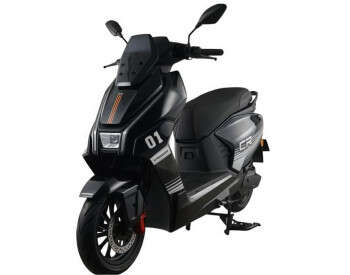 Електроскутер Двомісний Crosser CR22 (2500W, 72V/35Ah) Чорний-4