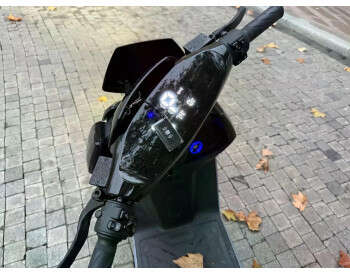 Електроскутер Двомісний Crosser CR22 (2500W, 72V/35Ah) Голубий-3