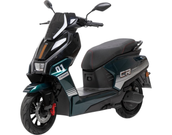 Электроскутер Двухместный Crosser CR22 (2500W, 72V/35Ah) Зеленый-5