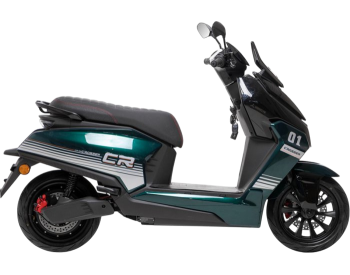 Электроскутер Двухместный Crosser CR22 (2500W, 72V/35Ah) Зеленый-6
