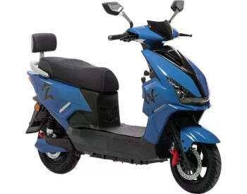 Электроскутер Двухместный Crosser CR23 (2500W, 72V/23Ah) Синий-2