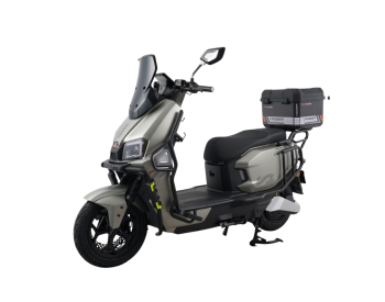 Электроскутер Двухместный Crosser V1 (2000W, 72V/23Ah) +Кофр-багажник Зеленый-0
