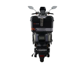 Электроскутер Двухместный Crosser V1 (2000W, 72V/23Ah) +Кофр-багажник Зеленый-1