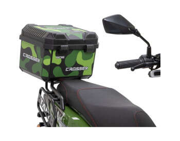 Электроскутер Двухместный Crosser CR-21 (2500W 76.8V/40Ah)  Зеленый -5