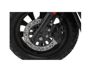 Электроскутер Двухместный Crosser CR-21 (2500W 76.8V/40Ah)  Зеленый -1