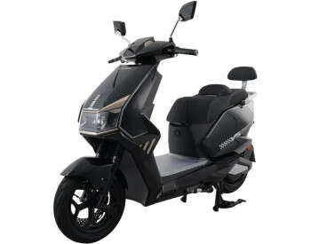 Електроскутер Двомісний Crosser V5 (2500W, 72V/35Ah) Чорний-0