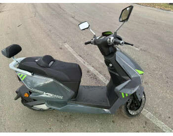 Электроскутер Двухместный Crosser V5 (2500W, 72V/35Ah)  Графит-3
