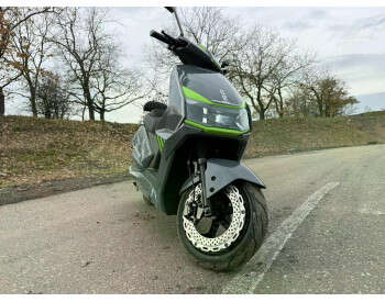 Электроскутер Двухместный Crosser V5 (2500W, 72V/35Ah)  Графит-4
