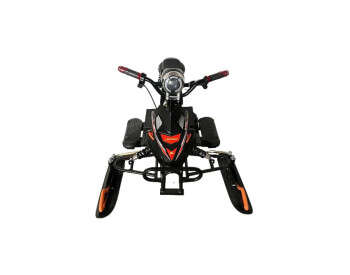 Електроснігохід Crosser S-1 (800W, 48V, 20Ah) на амортизаторах Чорний-1