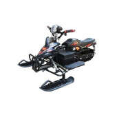 Електроснігохід Crosser S-1 (800W, 48V, 20Ah) на амортизаторах Чорний