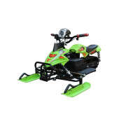 Електроснігохід Crosser S-1 (800W, 48V, 20Ah) на амортизаторах Зелений