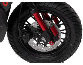 Электроскутер Двухместный Corso Hurricane (2500W 72V/40Ah) Зеленый-4