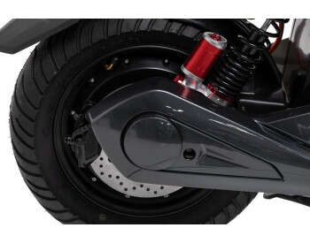 Электроскутер Двухместный Corso Hurricane (2500W 72V/40Ah) Зеленый-5