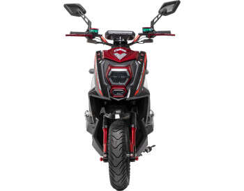 Электроскутер Двухместный Corso Hurricane (2500W 72V/40Ah) Красный-10