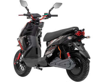 Электроскутер Двухместный Corso Hurricane (2500W 72V/40Ah) Красный-7