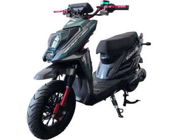 Электроскутер Двухместный Corso Hurricane (2500W 72V/40Ah) Зеленый-0