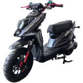 Электроскутер Двухместный Corso Hurricane (2500W 72V/40Ah) Графит