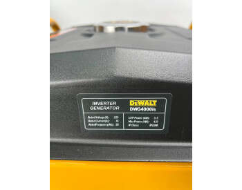 Інверторний Генератор бензиновий DeWalt DWG4000is 4.0 кВт відкритого типу-4