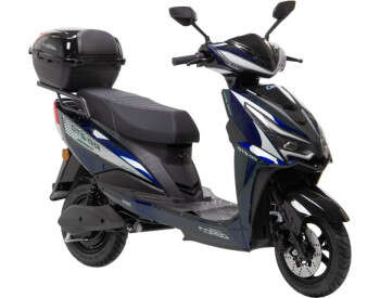 Электроскутер Двухместный Corso GTS-RR (2000W 72V/30Ah) Синий-0