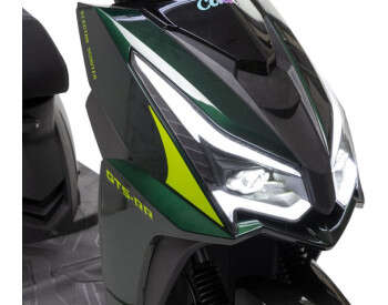 Электроскутер Двухместный Corso GTS-RR (2000W 72V/30Ah) Зеленый-6