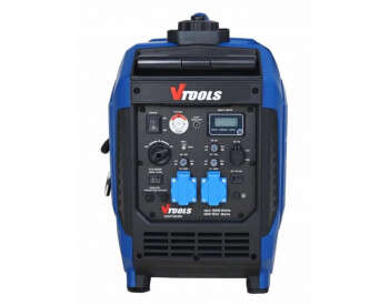 Инверторный Генератор Чемодан VTOOLS VG4750iSR (3,8 - 4,0 кВт) с дисплеем, электростартером, пультом ДУ -4