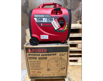 Інверторний Генератор Валіза iPOWER SM2500Di (2.2 - 2.5 кВт) з Дисплеєм, електростартером-1