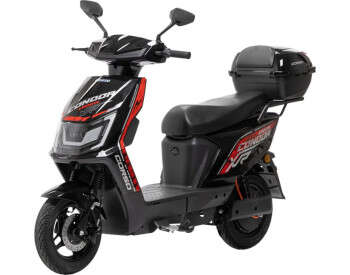 Електроскутер Двомісний Corso CONDOR (1500W 72V/30Ah LiFePO₄) Чорний-0