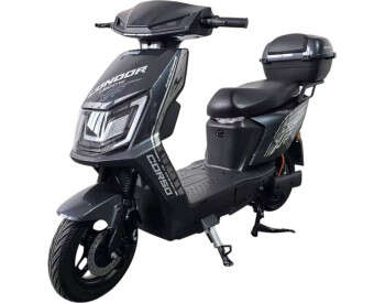 Электроскутер Двухместный Corso CONDOR (1500W 72V/30Ah LiFePO₄) Серый-0