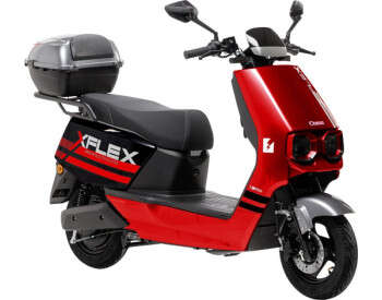 Електроскутер Двомісний Corso FLEX (1800W 72V/35Ah LiFePO₄) Червоний-0