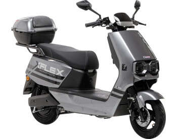 Електроскутер Двомісний Corso FLEX (1800W 72V/35Ah LiFePO₄) Сірий-0