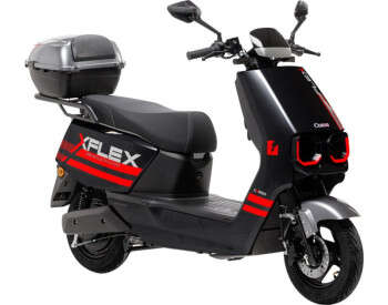 Электроскутер Двухместный Corso FLEX (1800W 72V/35Ah LiFePO₄) Черный-0