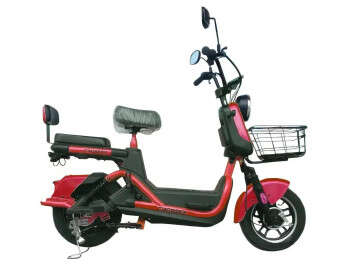 Электроскутер Двухместный Crosser CR2 (800W, 60V, 24ah) Красный-1