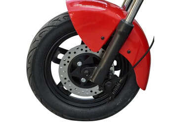 Электроскутер Двухместный Crosser CR2 (800W, 60V, 24ah) Красный-2