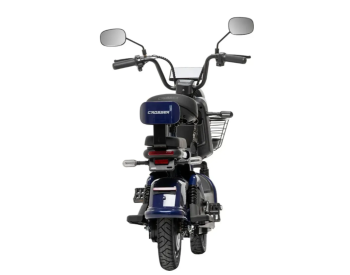Электроскутер Двухместный Crosser CR2 (800W, 60V, 24ah) Синий-8