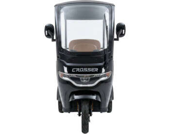 Електроскутер Триколісний Crosser TR7 VAGON (1000W, 72V,24Ah) Чорний-1