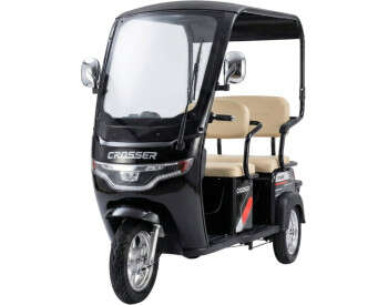 Електроскутер Триколісний Crosser TR7 VAGON (1000W, 72V,24Ah) Чорний-2