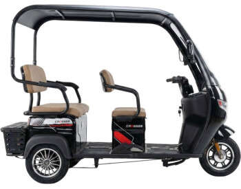 Електроскутер Триколісний Crosser TR7 VAGON (1000W, 72V,24Ah) Чорний-3