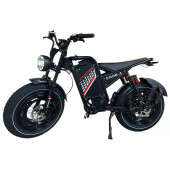 Електровелосипед Crosser E-CODE 20 дюймів (1000W/ 48V/ 20Ah) Чорний