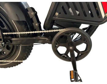 Електровелосипед Crosser E-CODE 20 дюймов (1000W/ 48V/ 20Ah) Черный -8