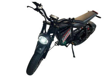 Електровелосипед Crosser E-CODE 20 дюймов (1000W/ 48V/ 20Ah) Черный -2