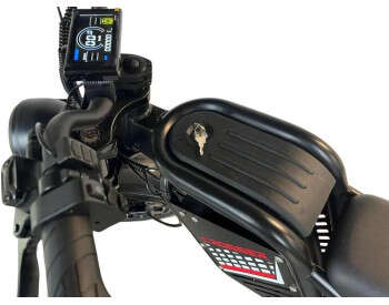 Електровелосипед Crosser E-CODE 20 дюймов (1000W/ 48V/ 20Ah) Черный -5